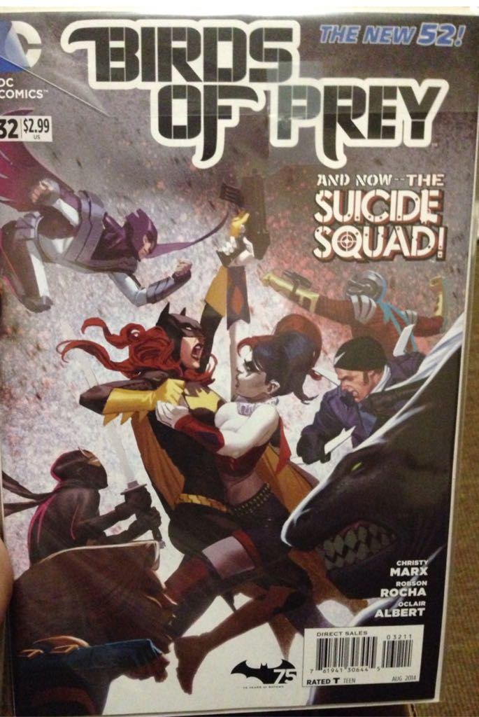Birds Of Prey  (32 - 08/2014) comic book collectible [Barcode 761941306445] - Main Image 1
