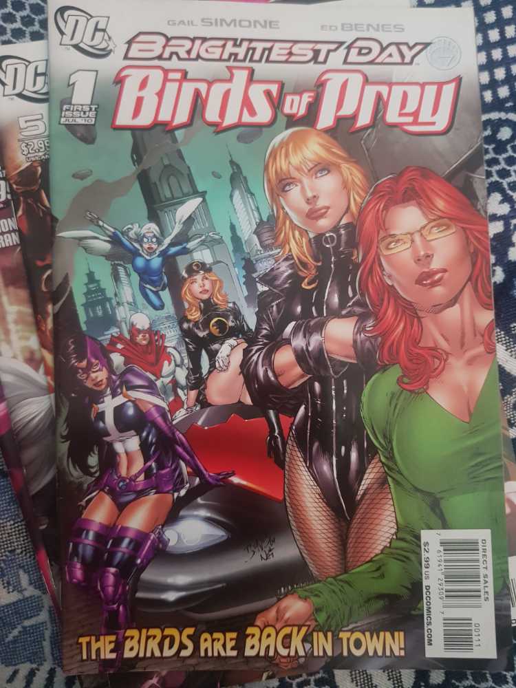 Birds of Prey - DC Comics (1 - Jul 2010) comic book collectible [Barcode 76194129309700111] - Main Image 3
