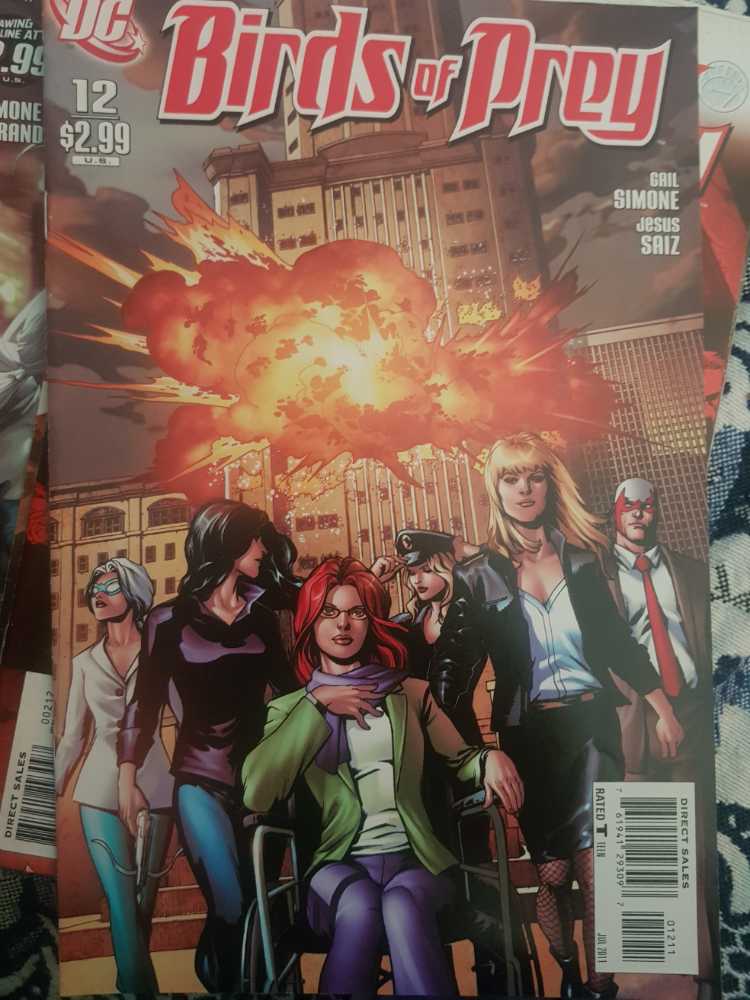 Birds of Prey - DC Comics (12 - Jul 2011) comic book collectible [Barcode 76194129309701211] - Main Image 3