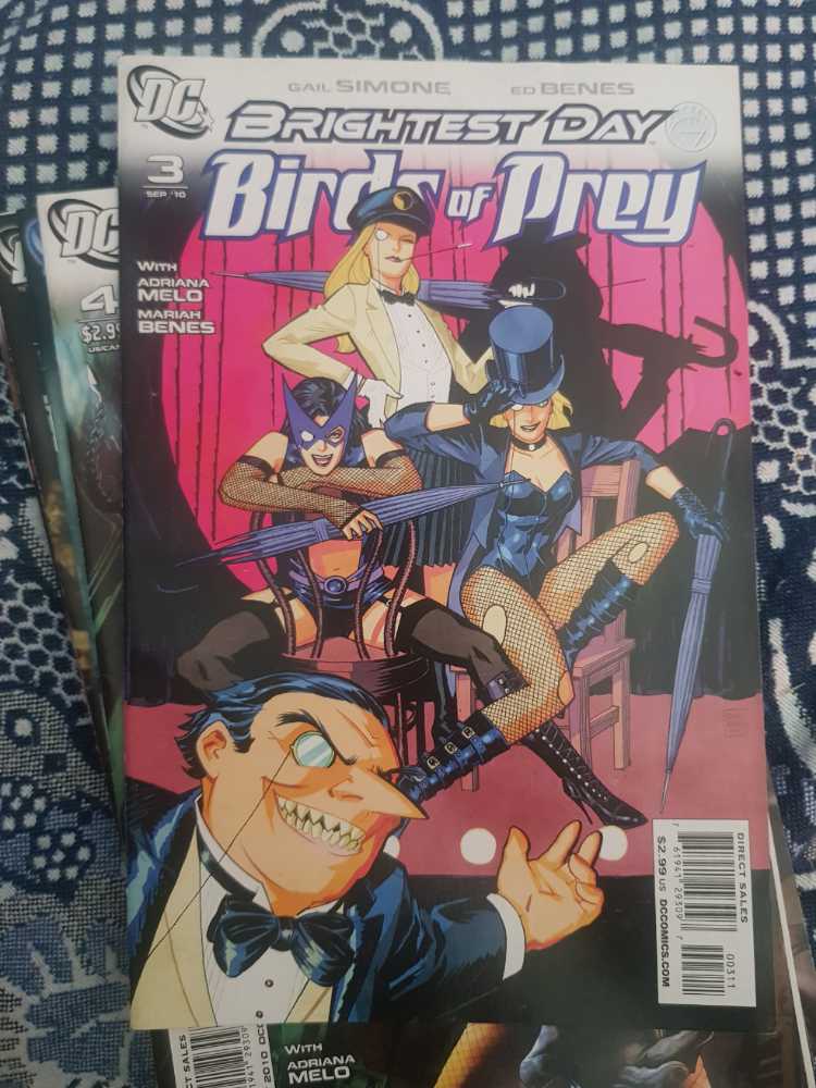 Birds of Prey - DC Comics (3 - Sep 2010) comic book collectible [Barcode 76194129309700311] - Main Image 3