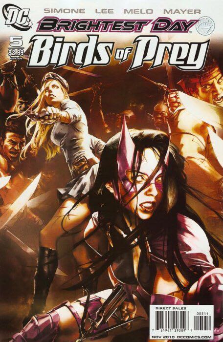 Birds of Prey (2010) - DC Comics (5 - Nov 2010) comic book collectible [Barcode 76194129309700511] - Main Image 1