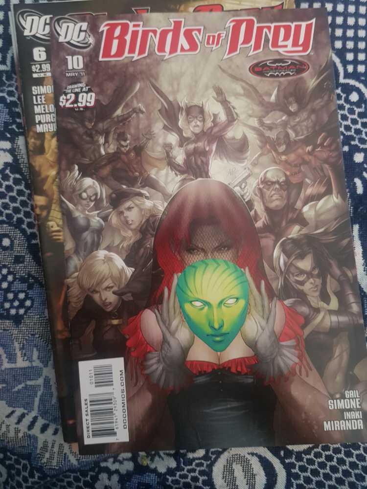 Birds of Prey - DC Comics (10 - May 2011) comic book collectible [Barcode 76194129309701011] - Main Image 3