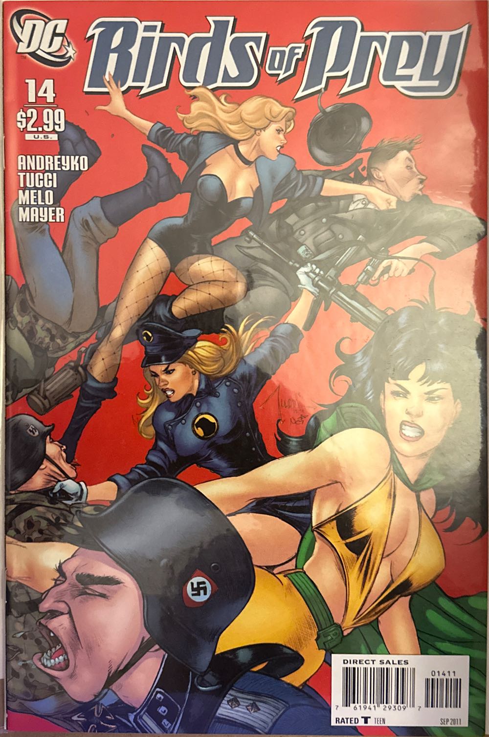 Birds of Prey - DC Comics (14 - Sep 2011) comic book collectible [Barcode 76194129309701411] - Main Image 3