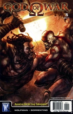 God Of War - Wildstorm (5 - Jan 2011) comic book collectible [Barcode 761941289168] - Main Image 1