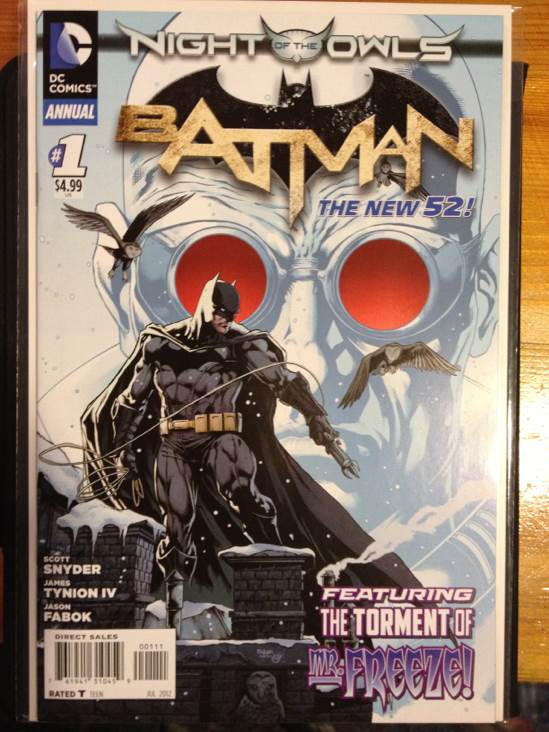 Batman A Annual - DC Comics (1 - Jul 2012) comic book collectible - Main Image 1