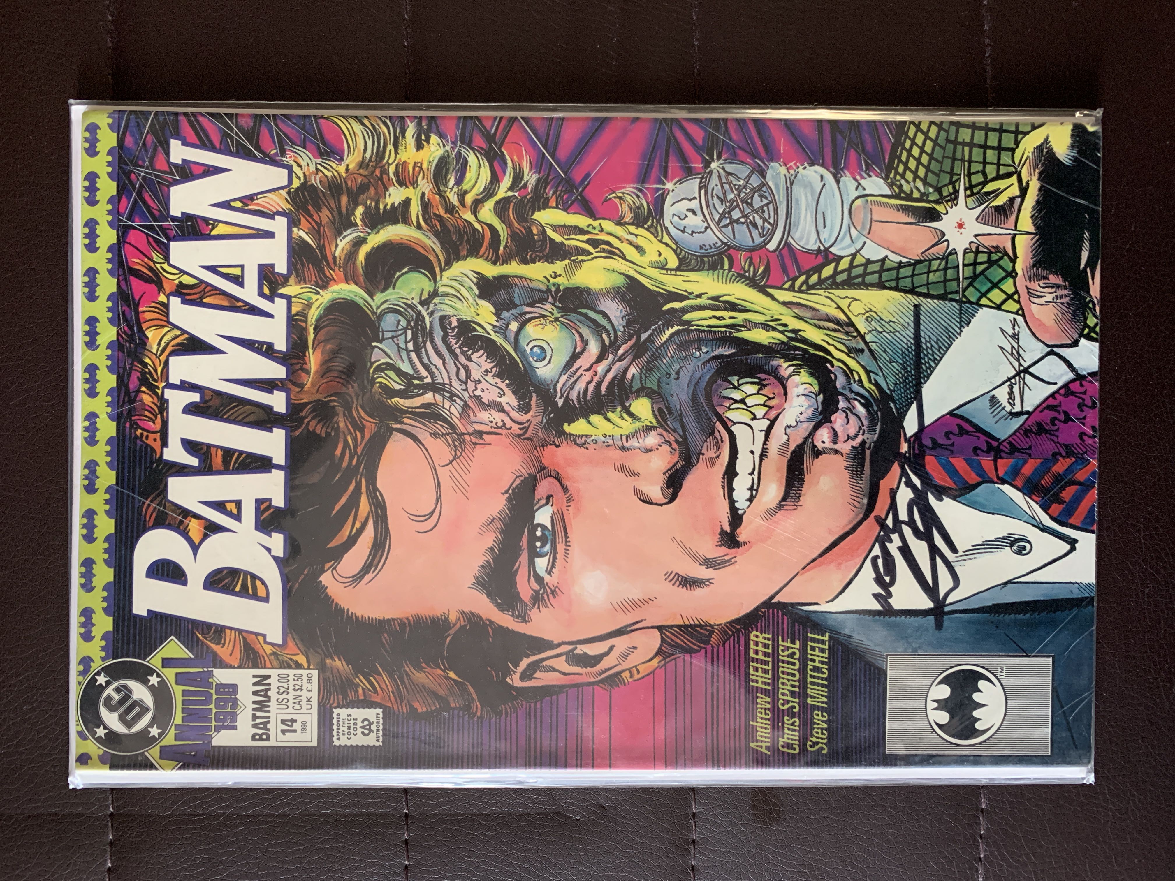 Batman Annual - DC (14 - Jul 1990) comic book collectible - Main Image 2