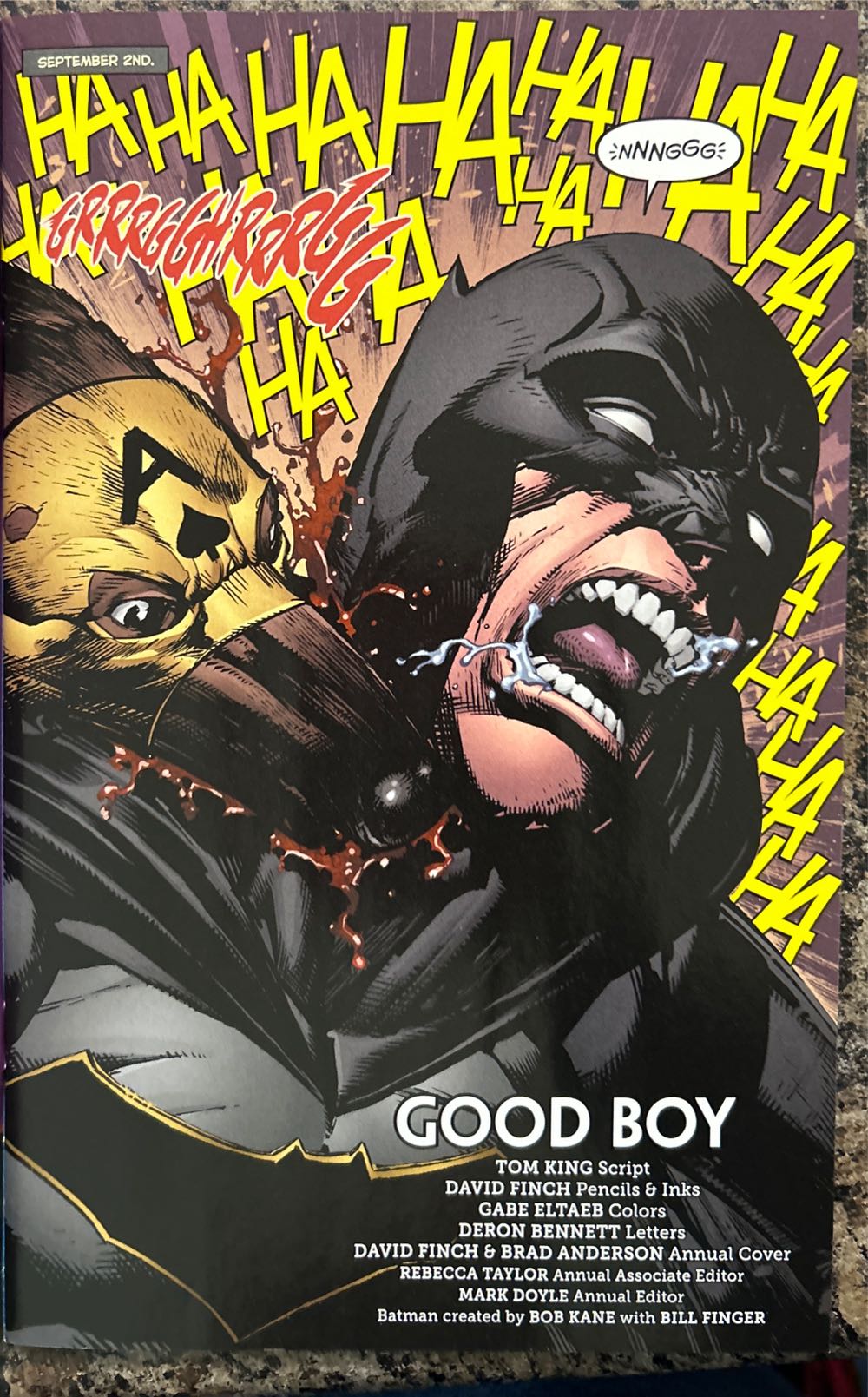 Batman Annual - DC Comics (1 - Jan 2017) comic book collectible [Barcode 76194134835300111] - Main Image 3