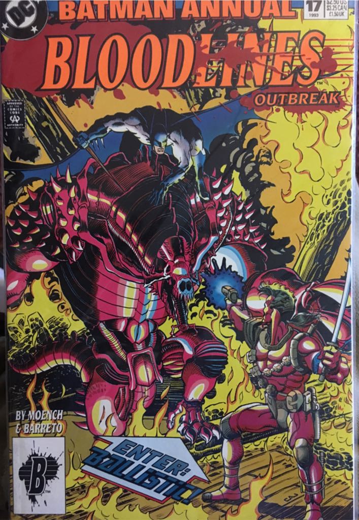 Annual Batman - DC (17 - Sep 1993) comic book collectible - Main Image 1