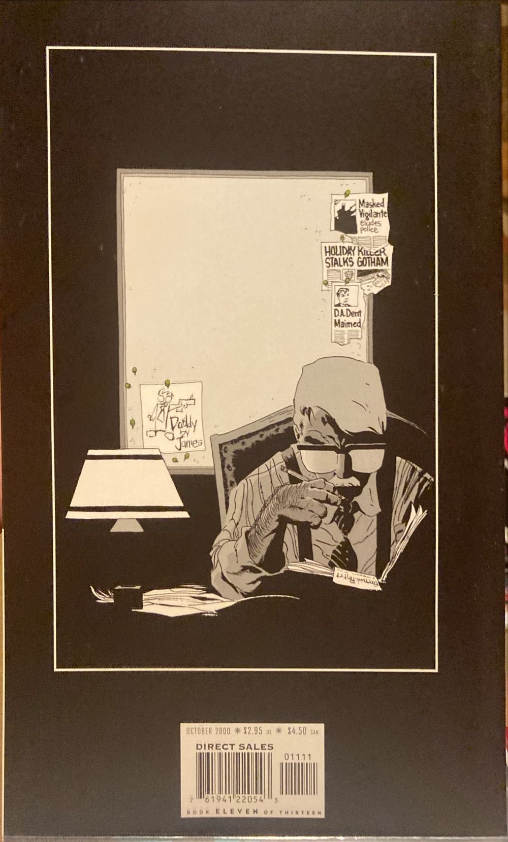 Batman: Dark Victory - DC Comics (11 - Oct 2000) comic book collectible [Barcode 76194122054301111] - Main Image 2