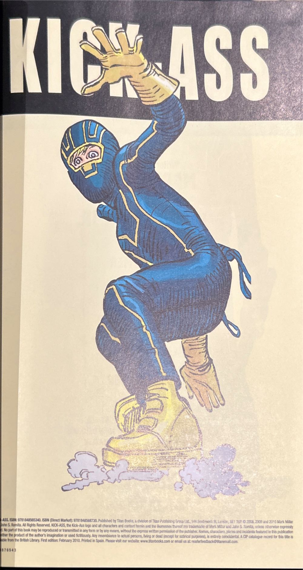 Kick-Ass - Marvel Comics Group (1) comic book collectible [Barcode 9781848565340] - Main Image 3