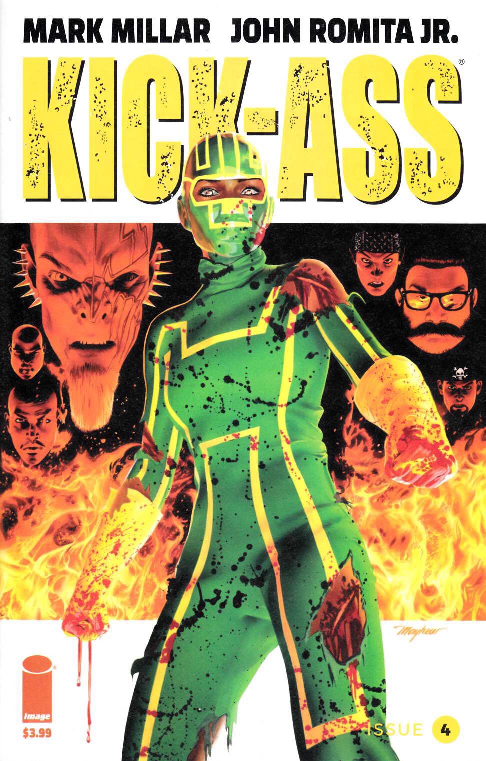 Kick-Ass - Image Comics (4 - May 2018) comic book collectible [Barcode 70985302545000411] - Main Image 2