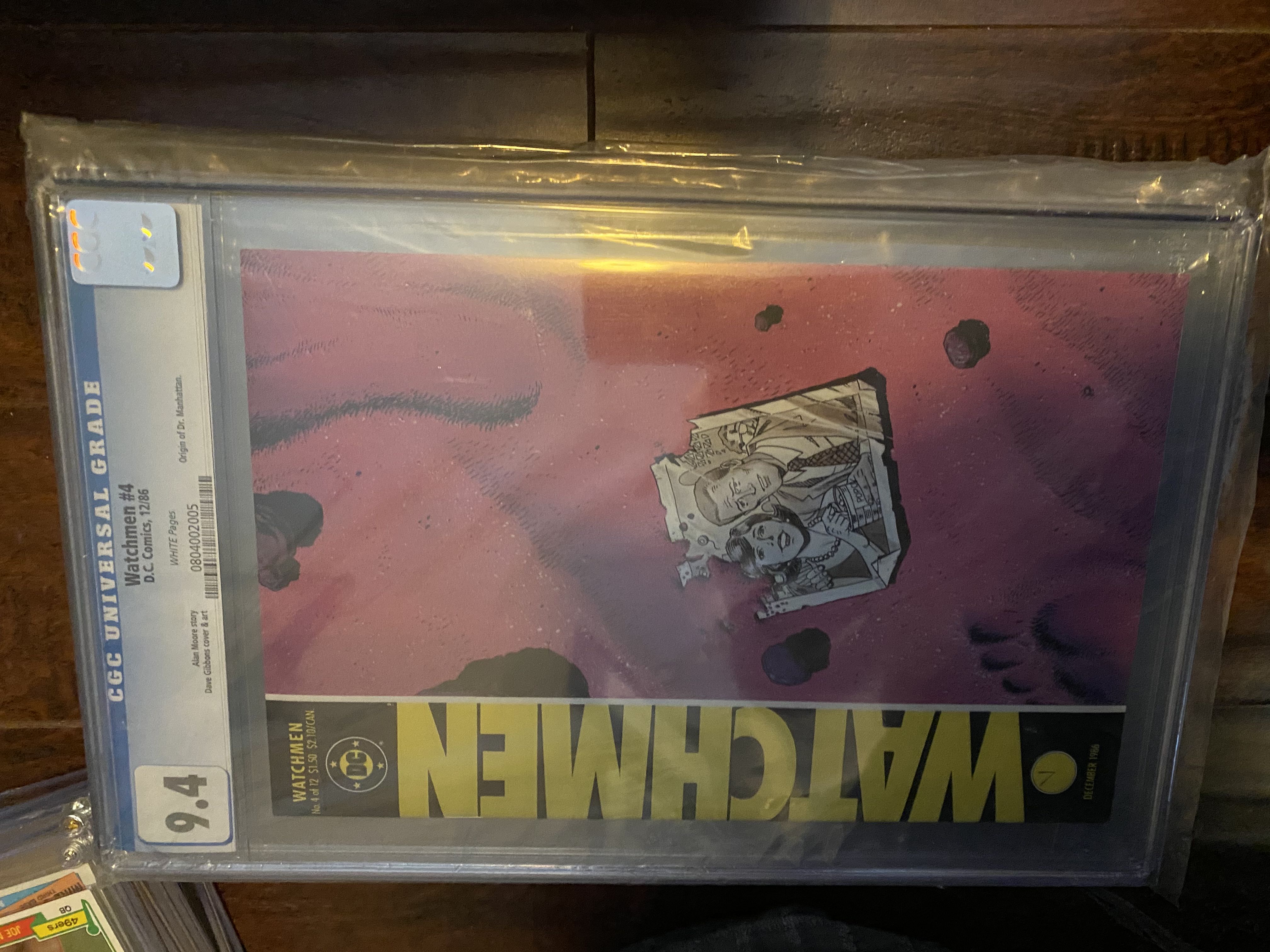 Watchmen - DC Comics (4 - Dec 1986) comic book collectible [Barcode 76194102047] - Main Image 2