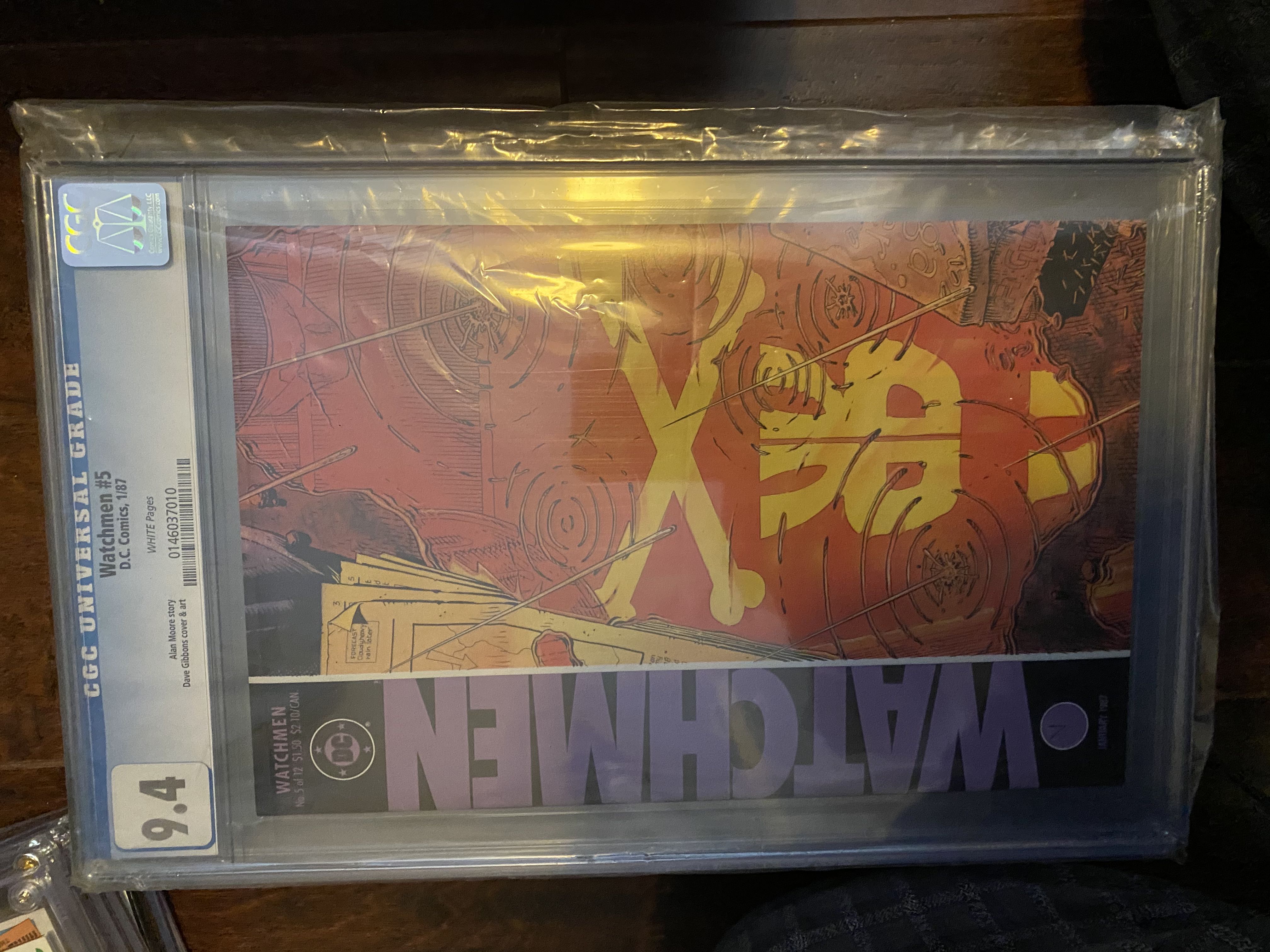 Watchmen - DC Comics (5 - Jan 1987) comic book collectible [Barcode 761941202048] - Main Image 2