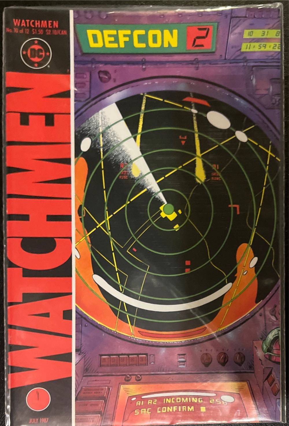 Watchmen - DC Comics (10 - Jul 1987) comic book collectible [Barcode 761941202053] - Main Image 3
