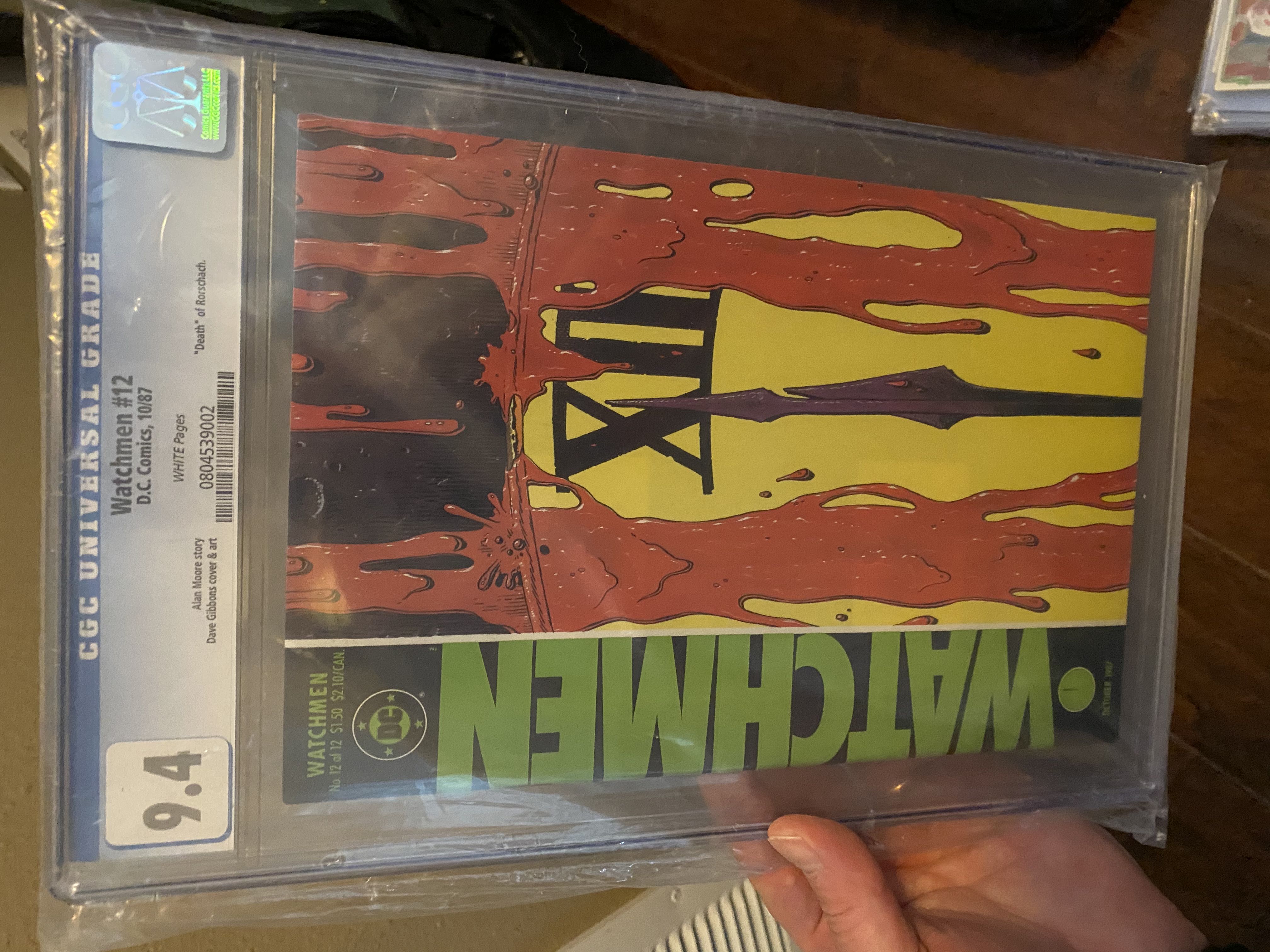 Watchmen - DC Comics (12 - Oct 1987) comic book collectible [Barcode 761941202055] - Main Image 2