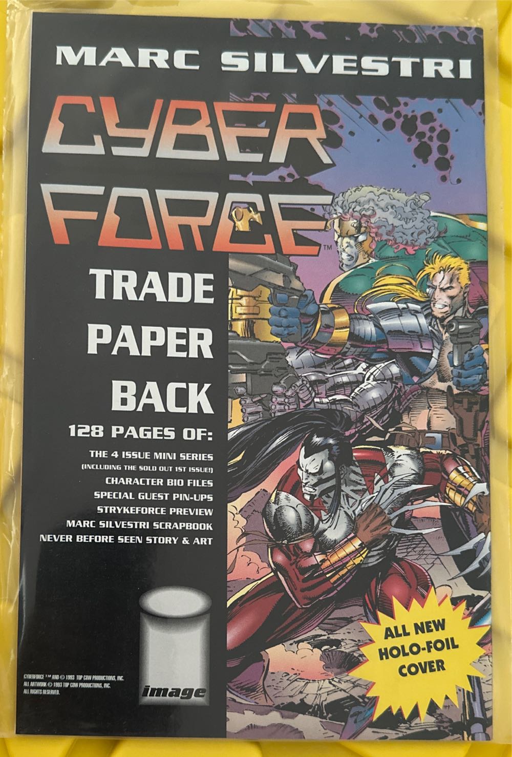 Cyber Force 1 - Image CYBER FORCE* (1 - Nov 1993) comic book collectible [Barcode 9371] - Main Image 2