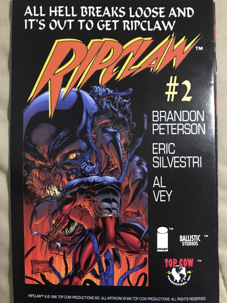 Cyber Force 12 - Image CYBER FORCE* (12 - Apr 1995) comic book collectible [Barcode 070989333833] - Main Image 2