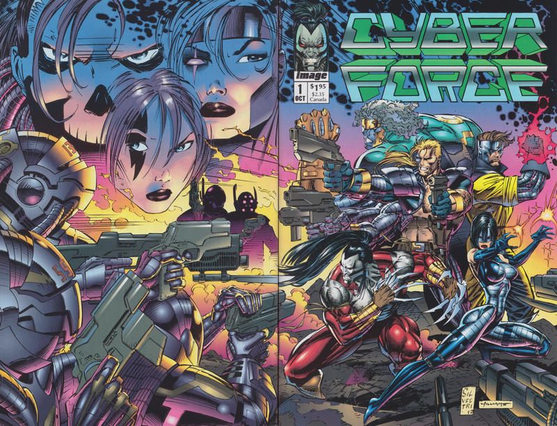 Cyber Force - Image (1 - Oct 1992) comic book collectible [Barcode 9371] - Main Image 2