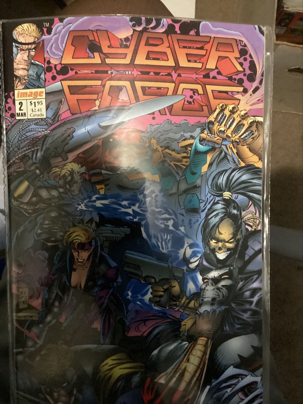 Cyber Force #2 - Image Comics (2 - Mar 1993) comic book collectible [Barcode 9371] - Main Image 3