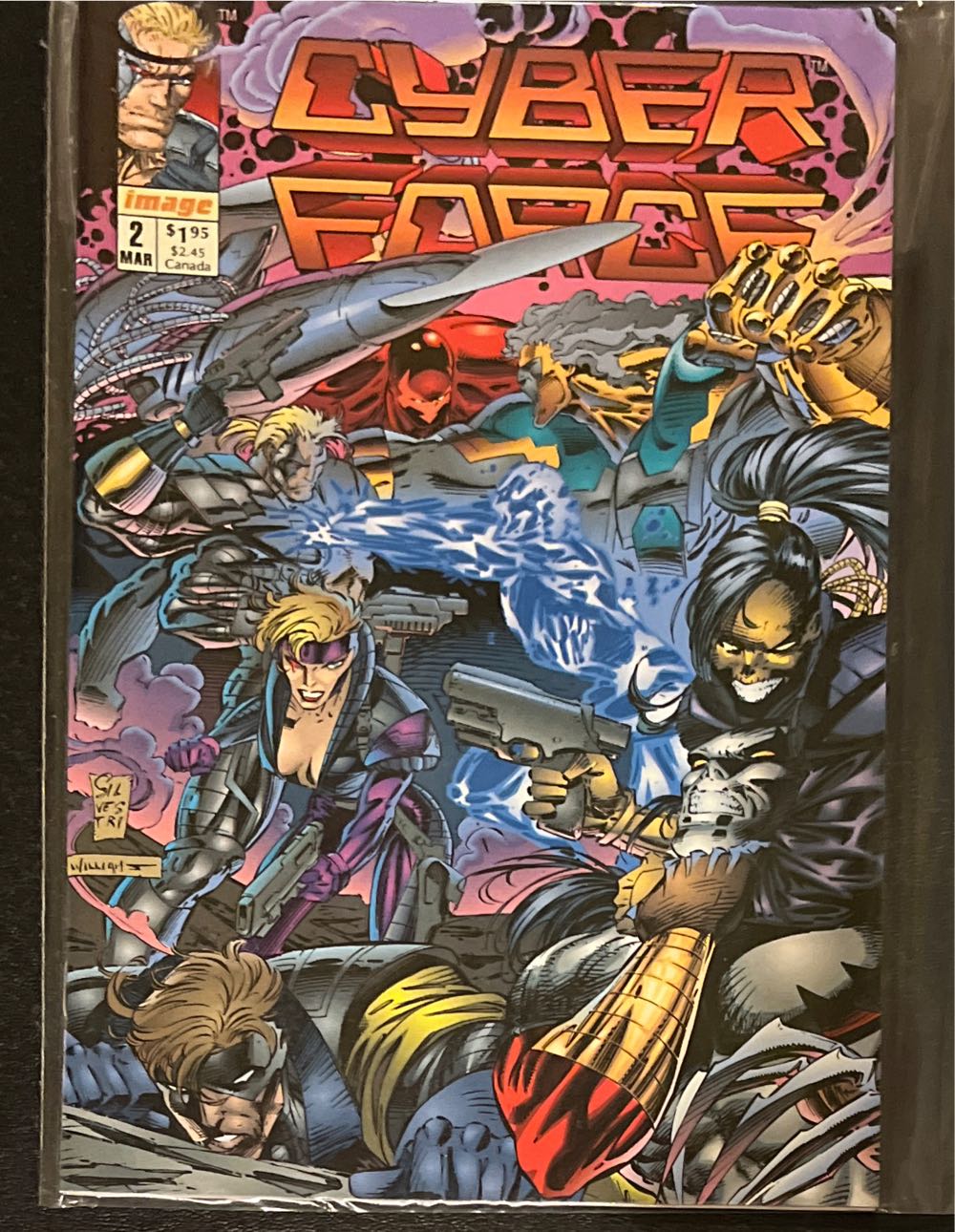 Cyber Force #2 - Image Comics (2 - Mar 1993) comic book collectible [Barcode 9371] - Main Image 4