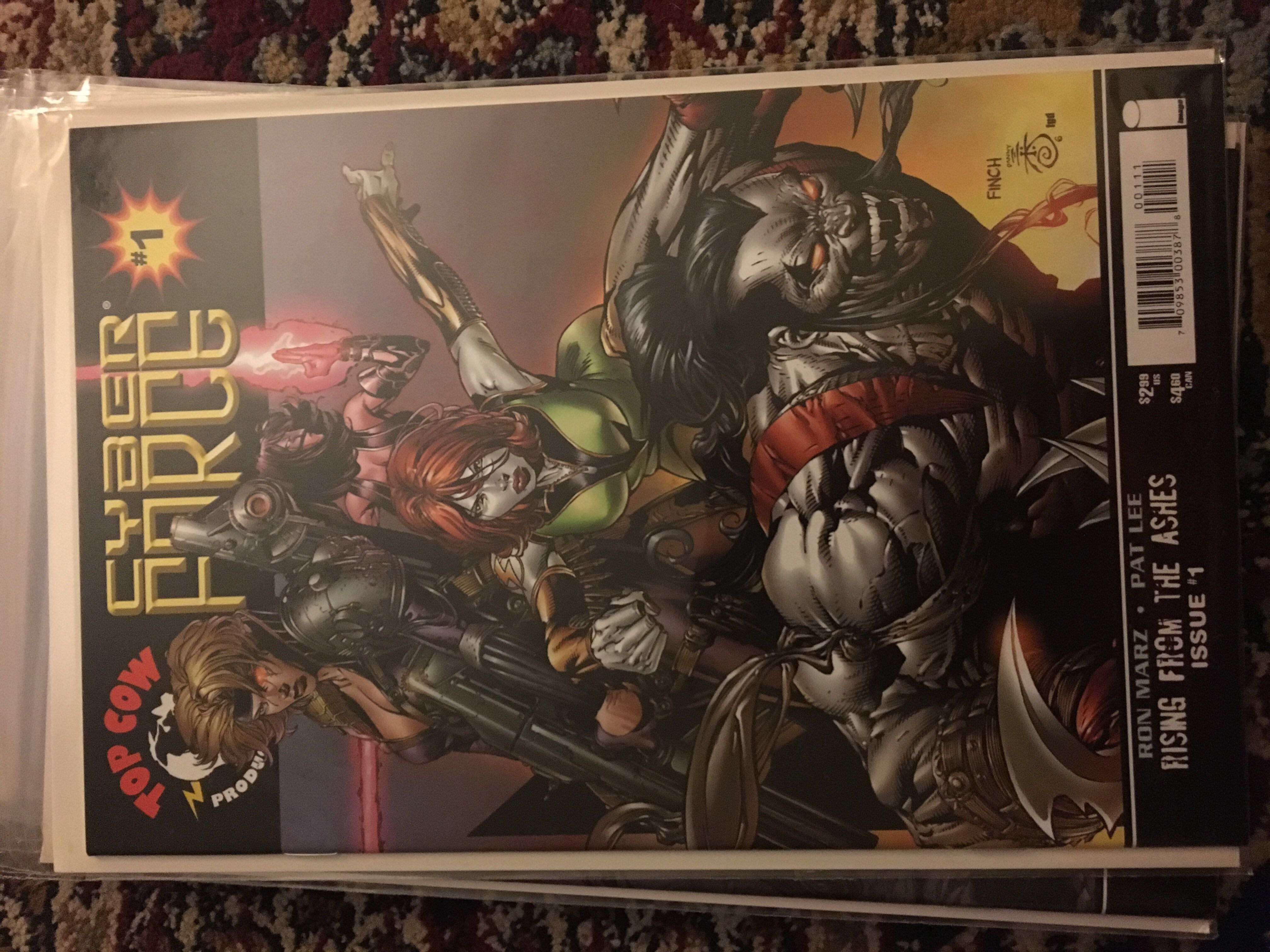 Cyber Force - Top Cow (1) comic book collectible [Barcode 709853003878] - Main Image 2