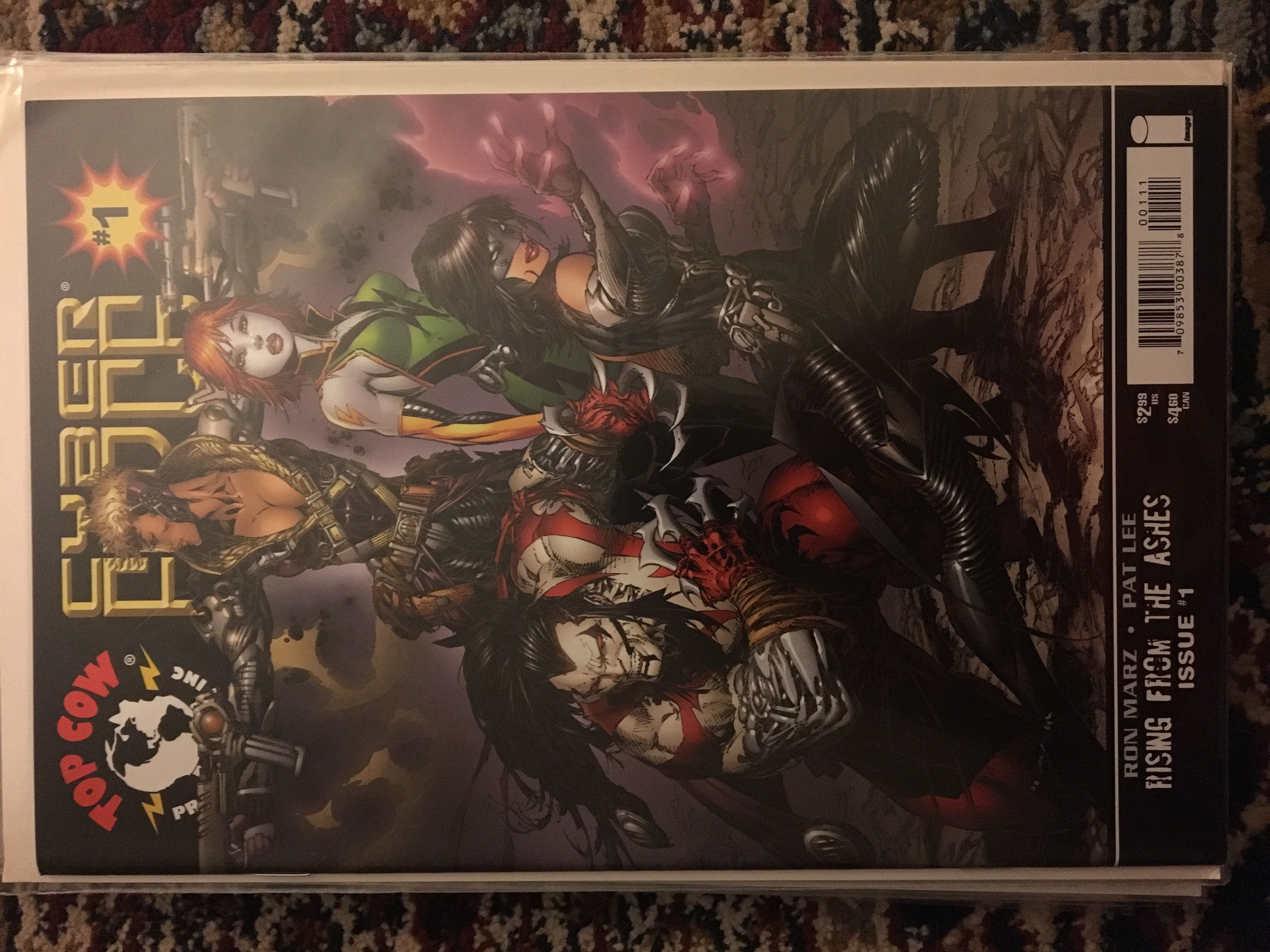 Cyber Force - Top Cow (1) comic book collectible [Barcode 709853003878] - Main Image 3