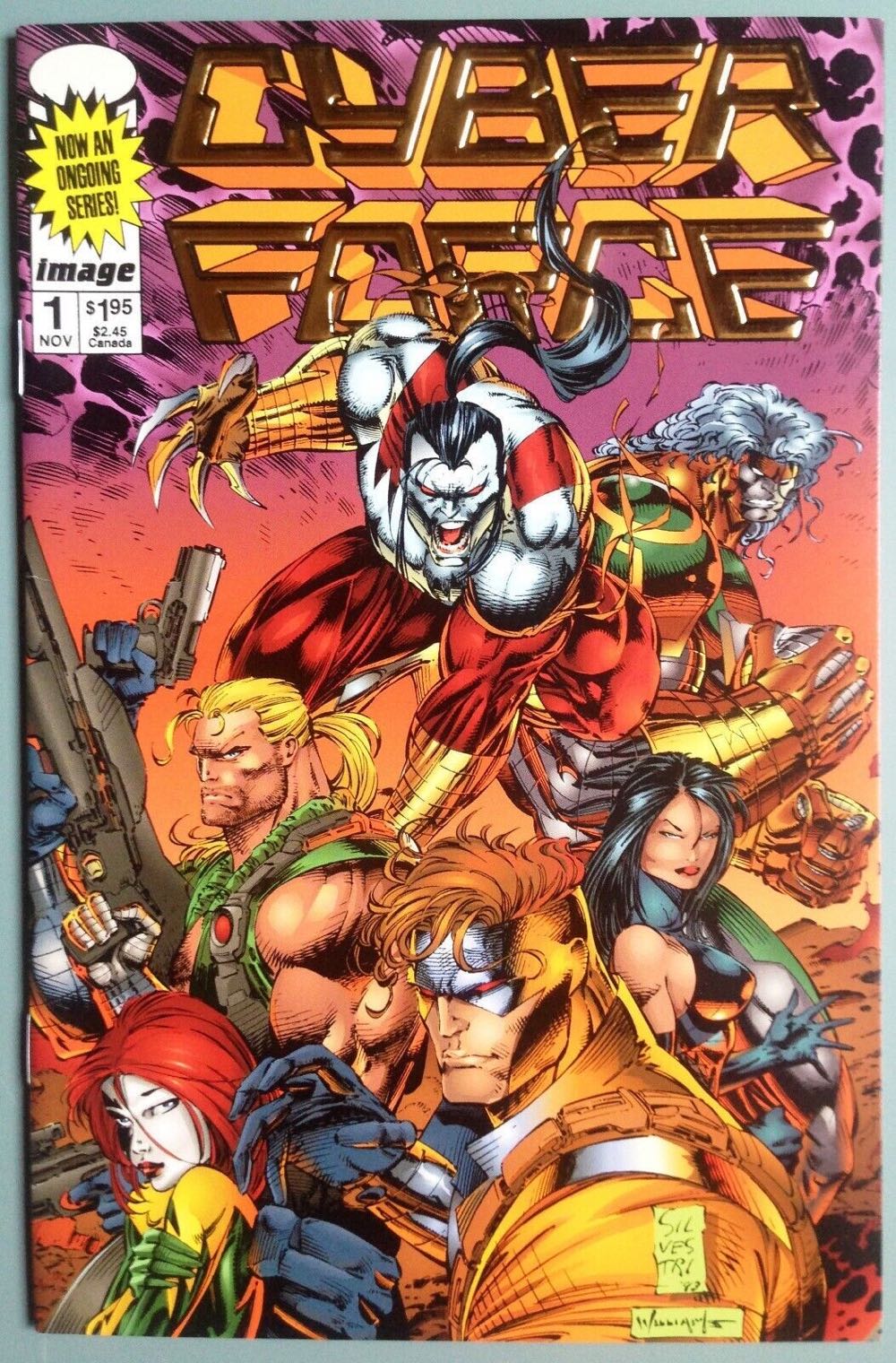 Cyberforce - Image Comics & Top Cow Productions (24 - Jun 1996) comic book collectible [Barcode 9371] - Main Image 3