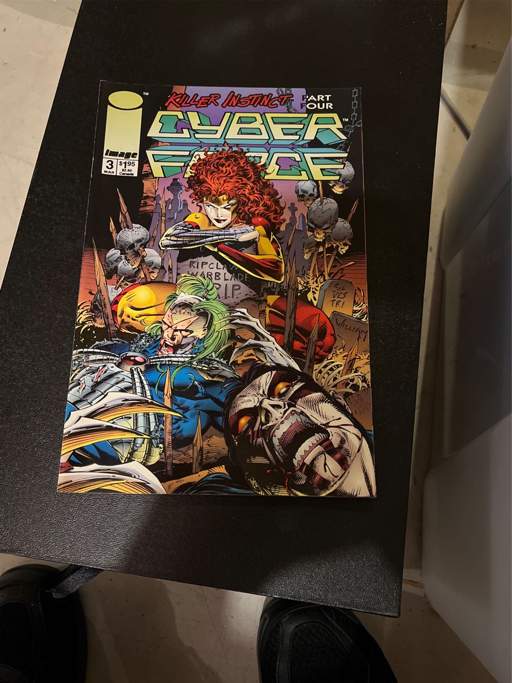 Cyber Force - Image Comics (3 - 03/1994) comic book collectible [Barcode 9371] - Main Image 2
