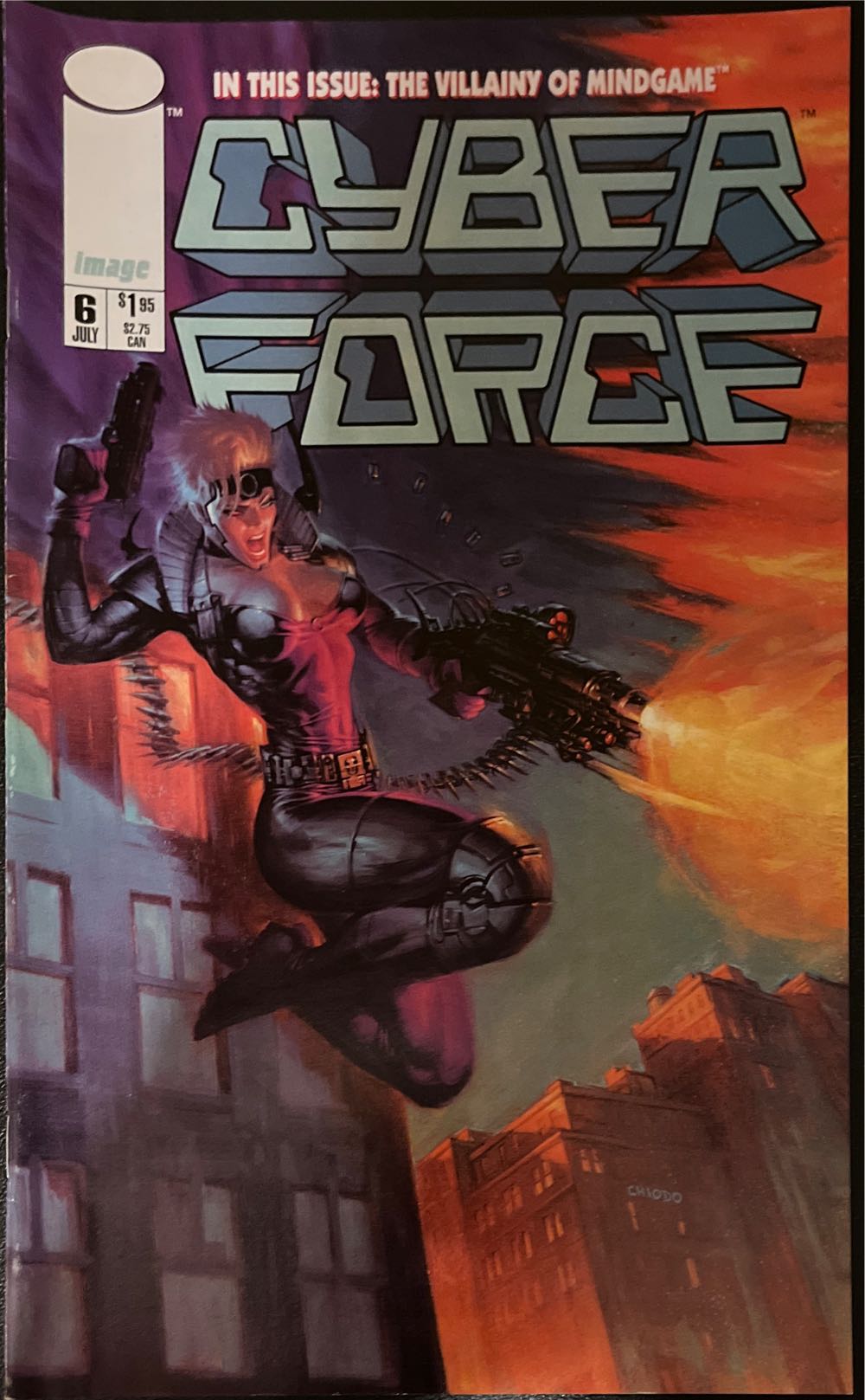Cyberforce - Image Comics & Top Cow Productions (6 - Jul 1994) comic book collectible [Barcode 9371] - Main Image 2