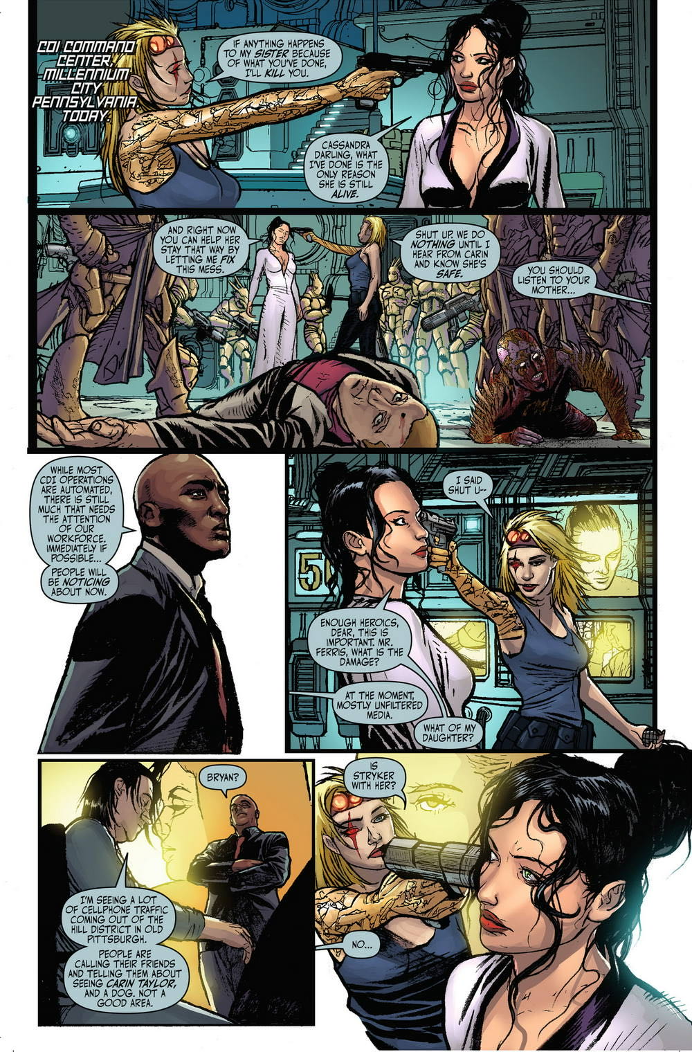 Cyber Force IMG.V2.008 - Image (8 - Oct 1994) comic book collectible [Barcode 9371] - Main Image 2