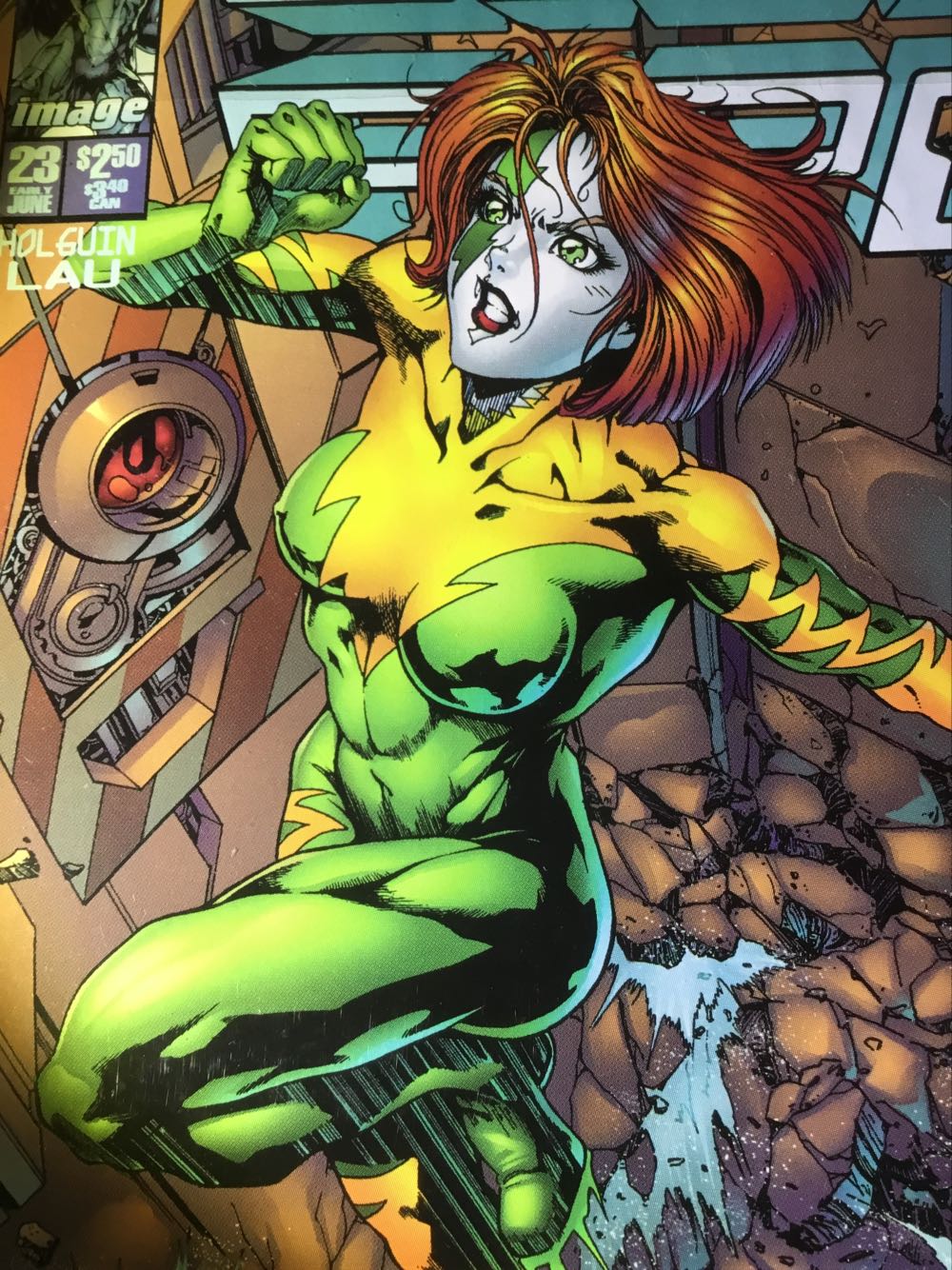 CyberForce - Image (23 - Jun 1996) comic book collectible [Barcode 9371] - Main Image 2