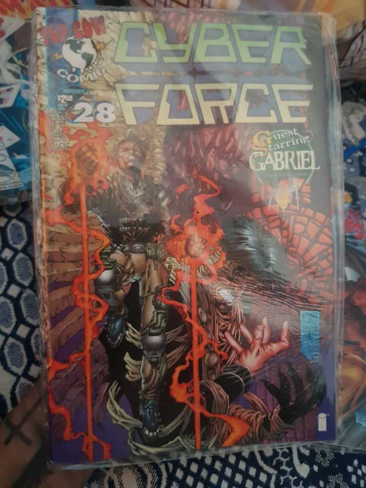 Cyber Force - Top Cow (28 - Nov 1996) comic book collectible [Barcode 9371] - Main Image 3
