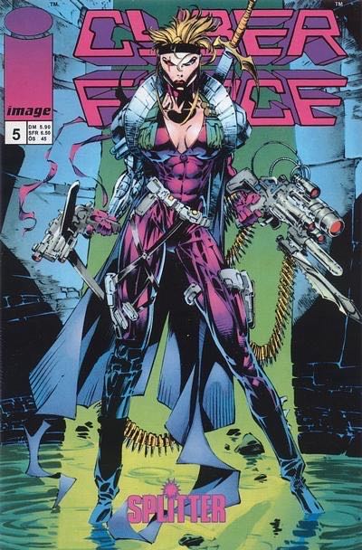 Cyber Force - Image (5 - Jun 1994) comic book collectible [Barcode 9371] - Main Image 4