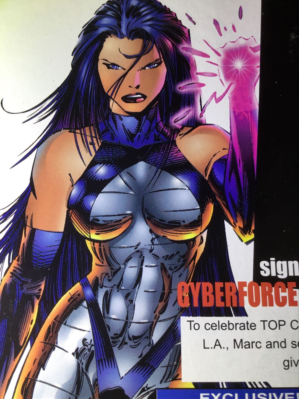 Cyber Force (Vol 2) - Image Comics (9 - Dec 1994) comic book collectible [Barcode 9371] - Main Image 3