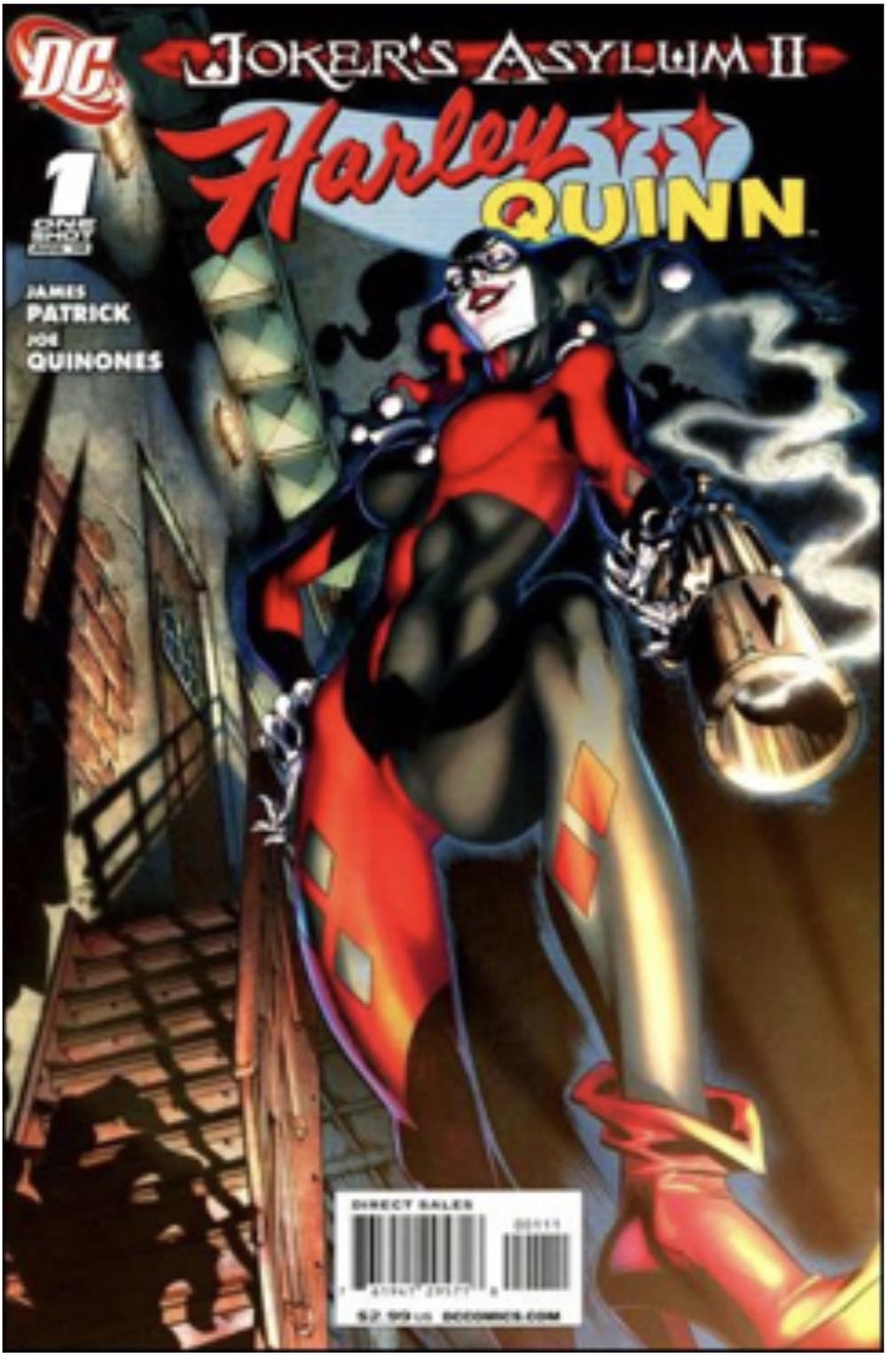 Harley Quinn: Jokers Asylum 2 - DC Comics (1 - Aug 2010) comic book collectible [Barcode 761941295718] - Main Image 2
