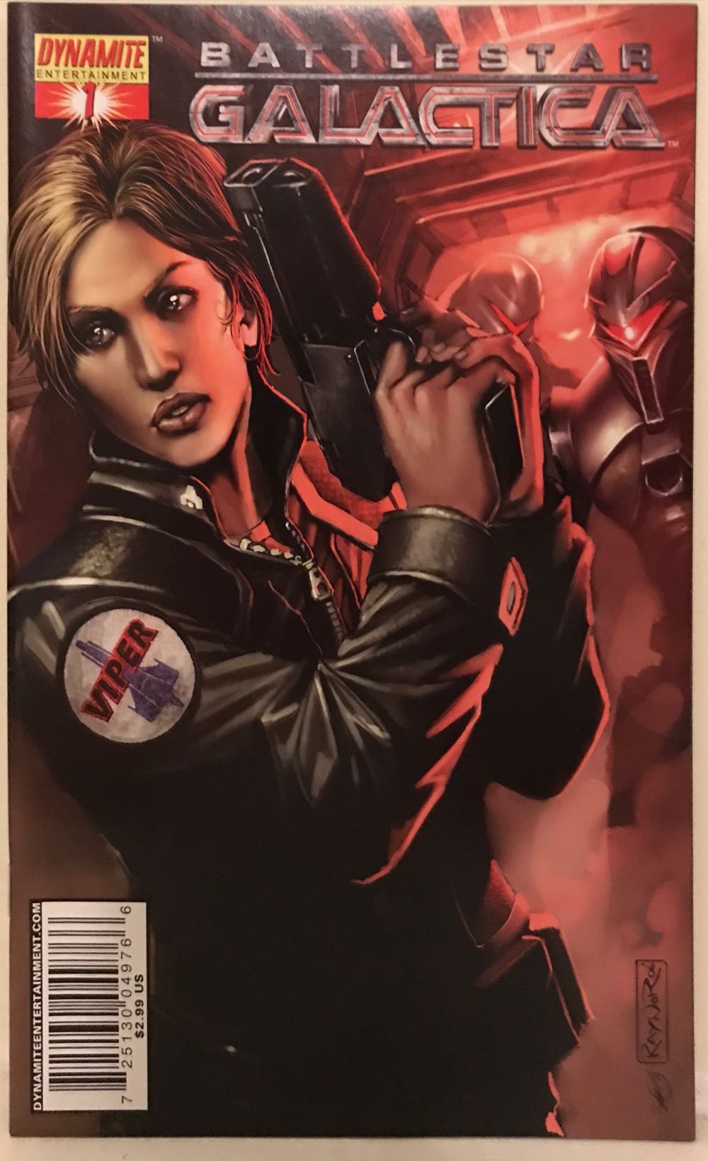 Battlestar Galactica - Dynamite Entertainment (1 - Jul 2006) comic book collectible [Barcode 725130049766] - Main Image 2