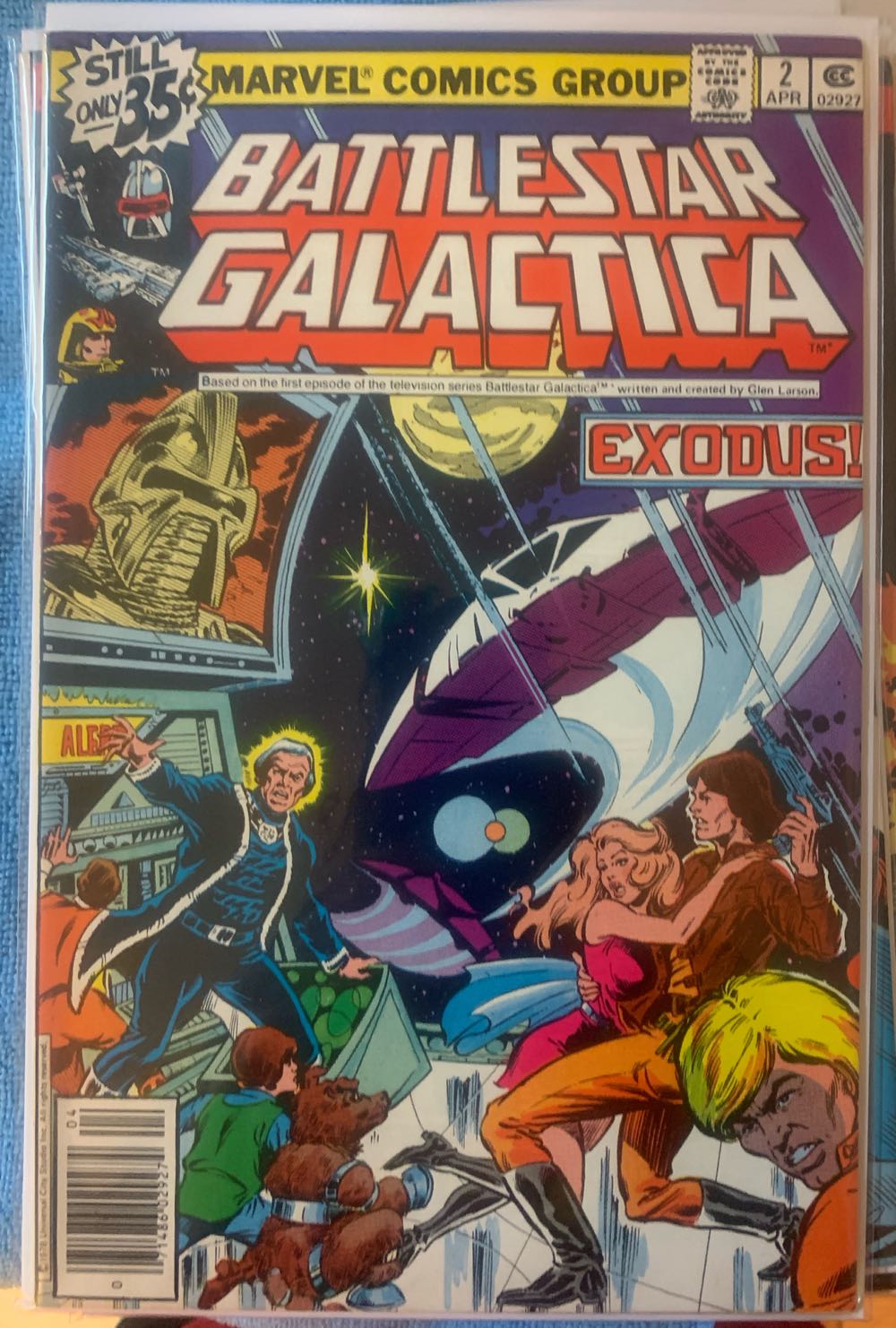 Battlestar Galactica - Marvel Comic Group (2 - Apr 1978) comic book collectible [Barcode 725130047311] - Main Image 3
