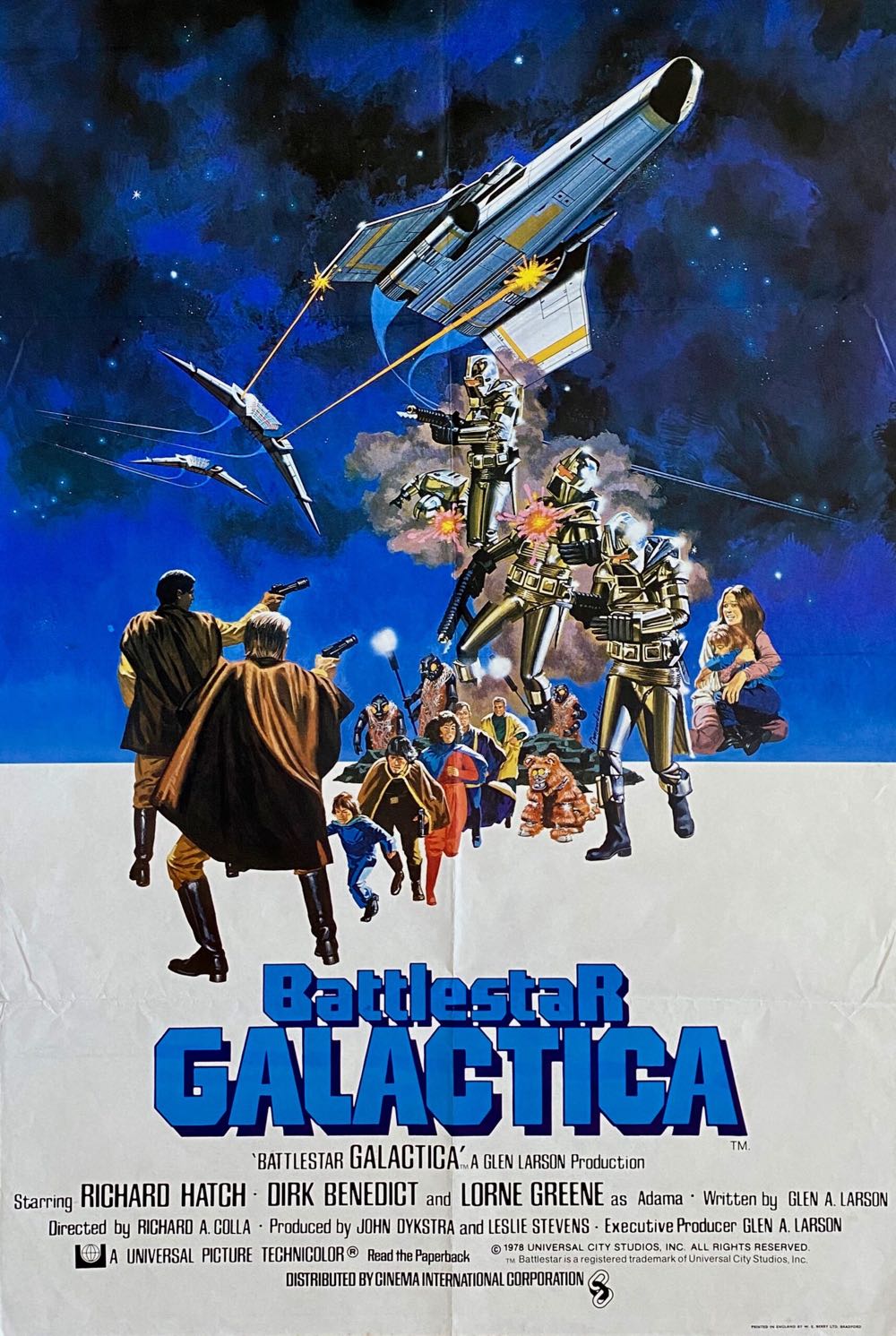Battlestar Galactica - Marvel Comics Group (13 - Mar 1980) comic book collectible [Barcode 725130047311] - Main Image 3