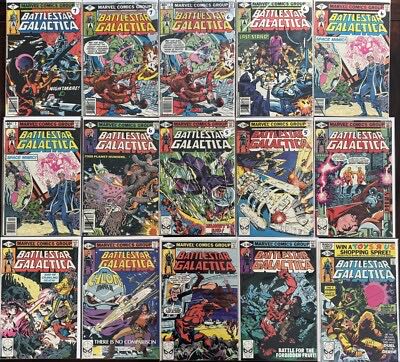 Battlestar Galactica - Marvel Comics Group (15 - May 1979) comic book collectible [Barcode 725130047311] - Main Image 4