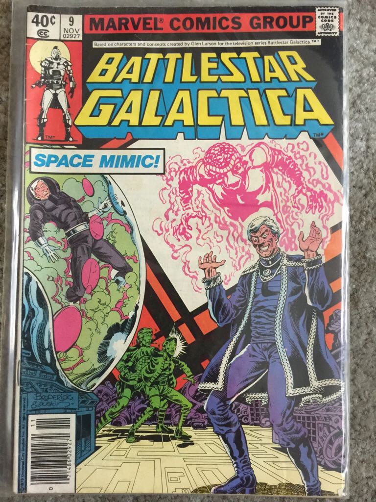 Battlestar Galactica Classic - Marvel Comics (9 - Nov 1979) comic book collectible [Barcode 071486029274] - Main Image 1