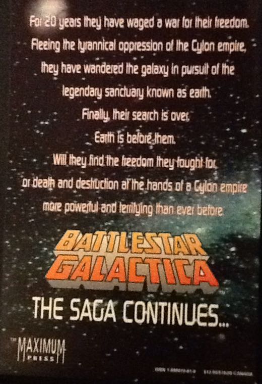 Battlestar Galactica  (Dec 1995) comic book collectible - Main Image 2