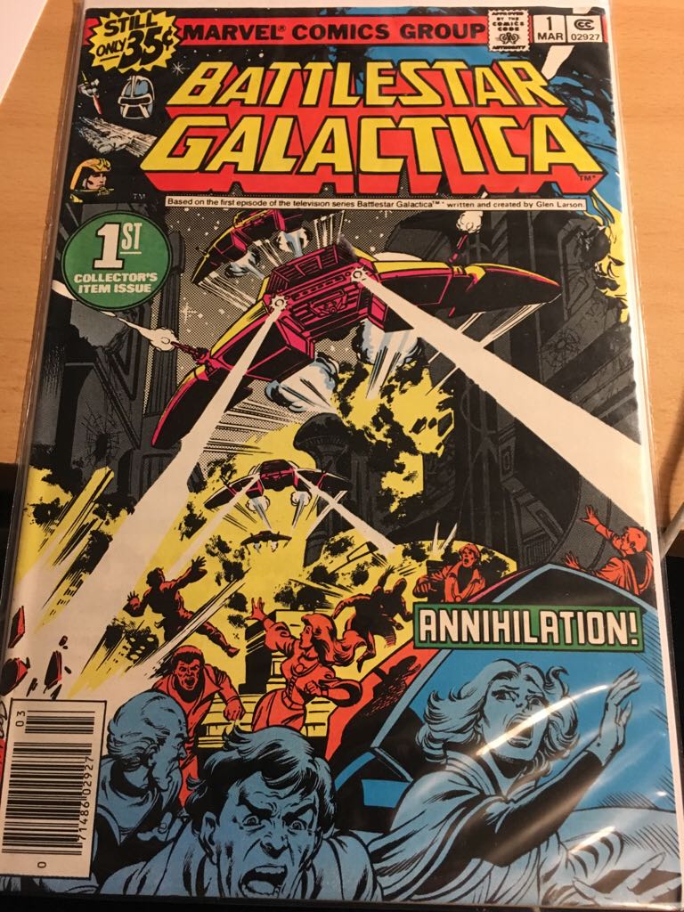 Battlestar Galactica - Marvel Comics (1 - Mar 1979) comic book collectible [Barcode 07148602927484] - Main Image 1