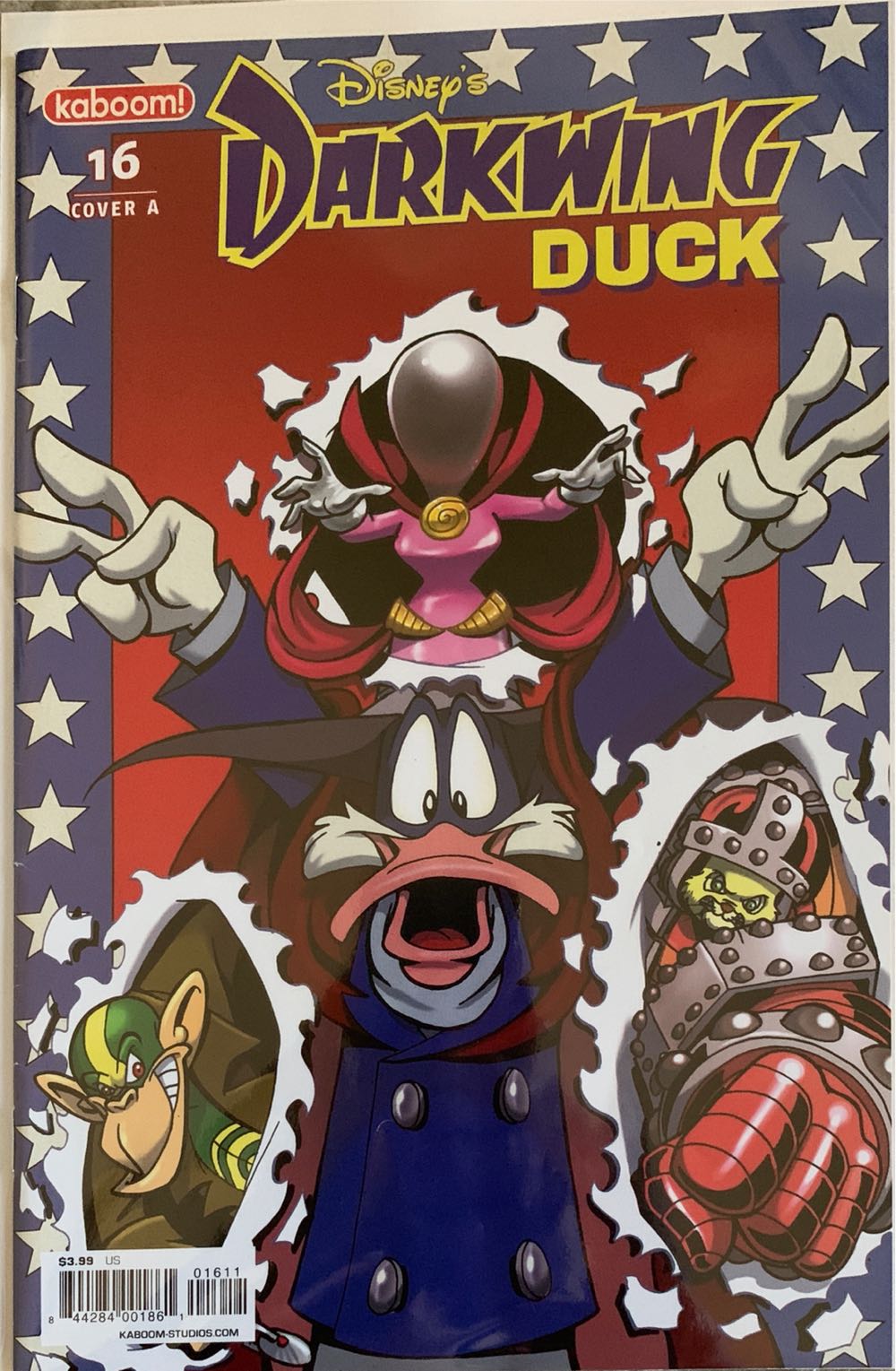 Darkwing Duck - Kaboom! (16 - 09/2011) comic book collectible [Barcode 84428400186101611] - Main Image 2