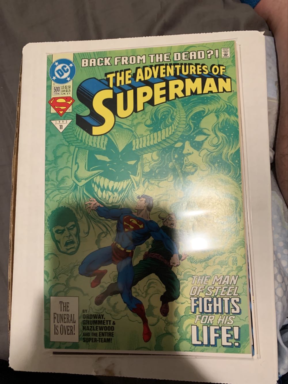 The Adventures Of Superman - DC Comics (500 - 06/1993) comic book collectible [Barcode 070989311404] - Main Image 4
