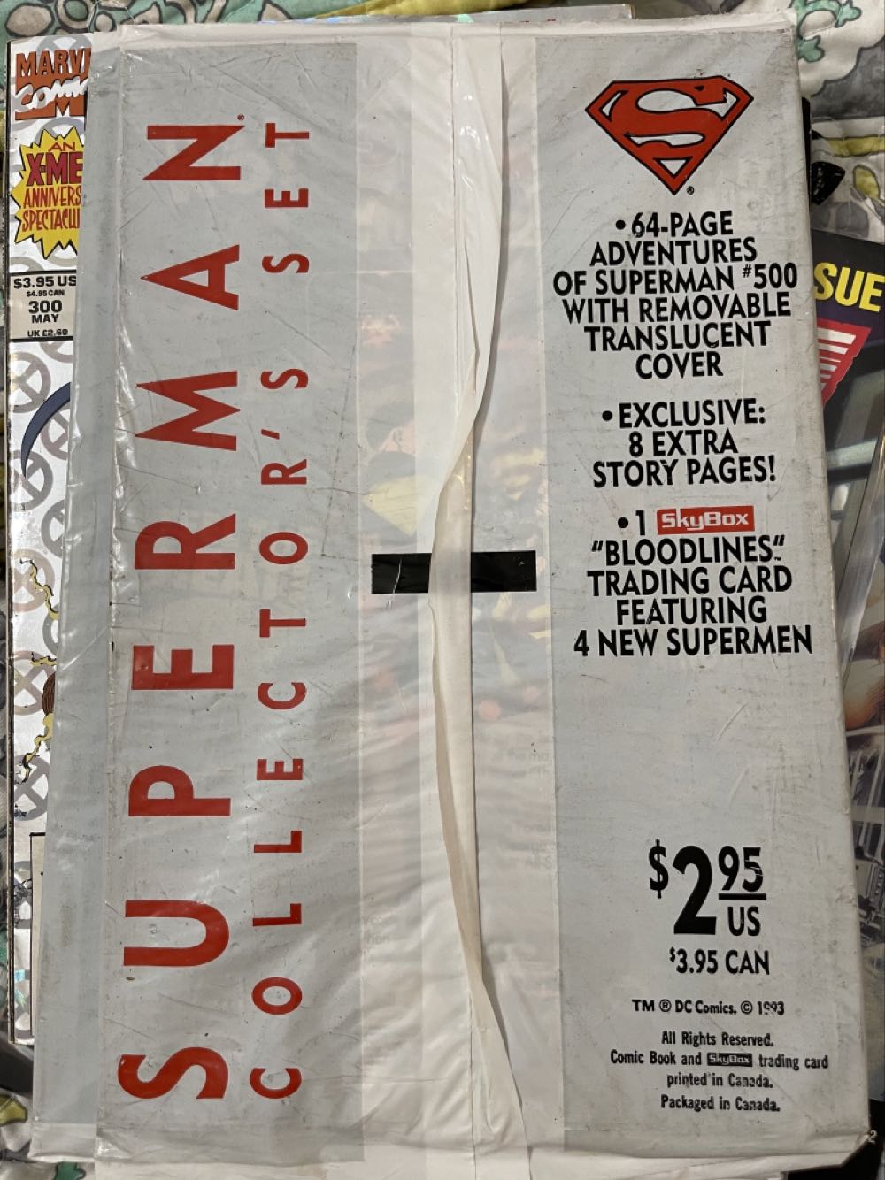 The Adventures Of Superman - DC Comics (500 - Jun 1993) comic book collectible [Barcode 070989311404] - Main Image 2