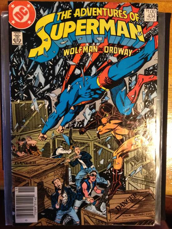 Adventures Of Superman - DC Comics (434 - Nov 1987) comic book collectible [Barcode 070989311404] - Main Image 1