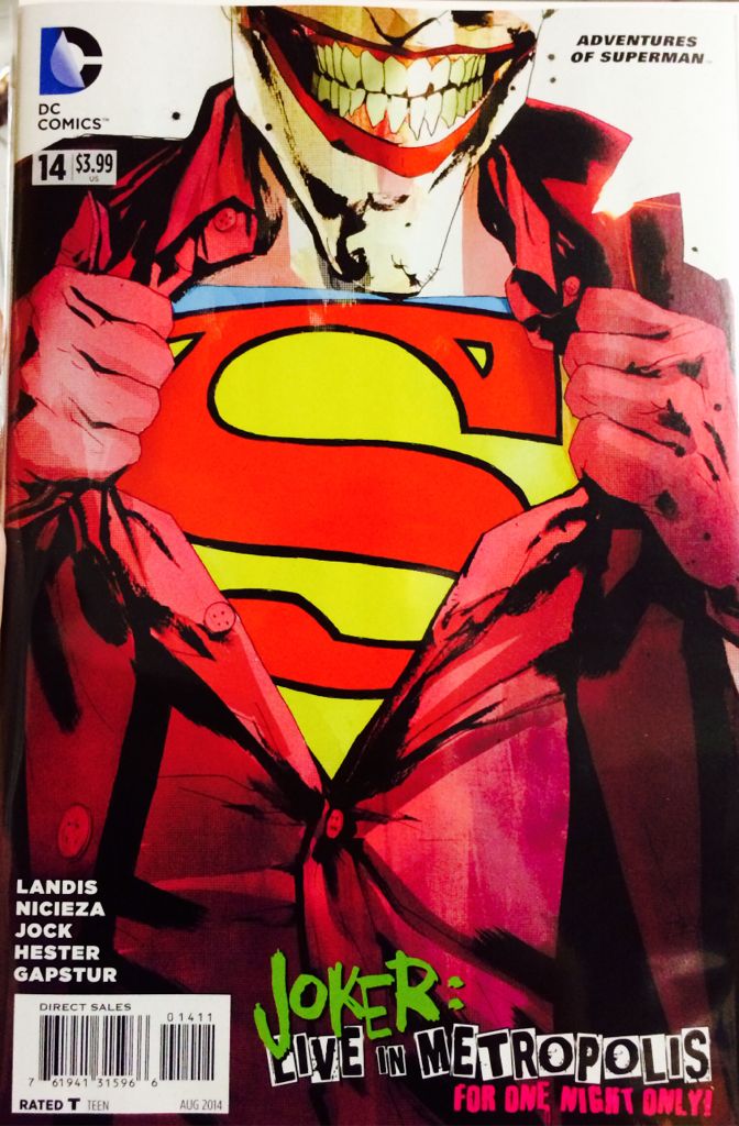 Adventures Of Superman - DC Comics (14 - Aug 2014) comic book collectible [Barcode 761941200033] - Main Image 1