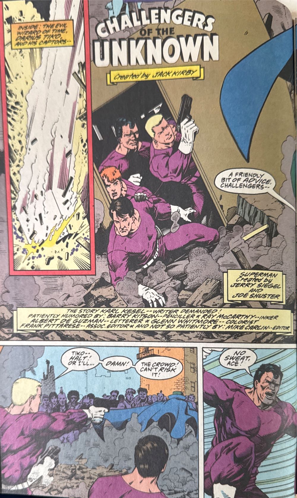 Adventures Of Superman, The - DC (508 - Jan 1994) comic book collectible [Barcode 07099231140801] - Main Image 4