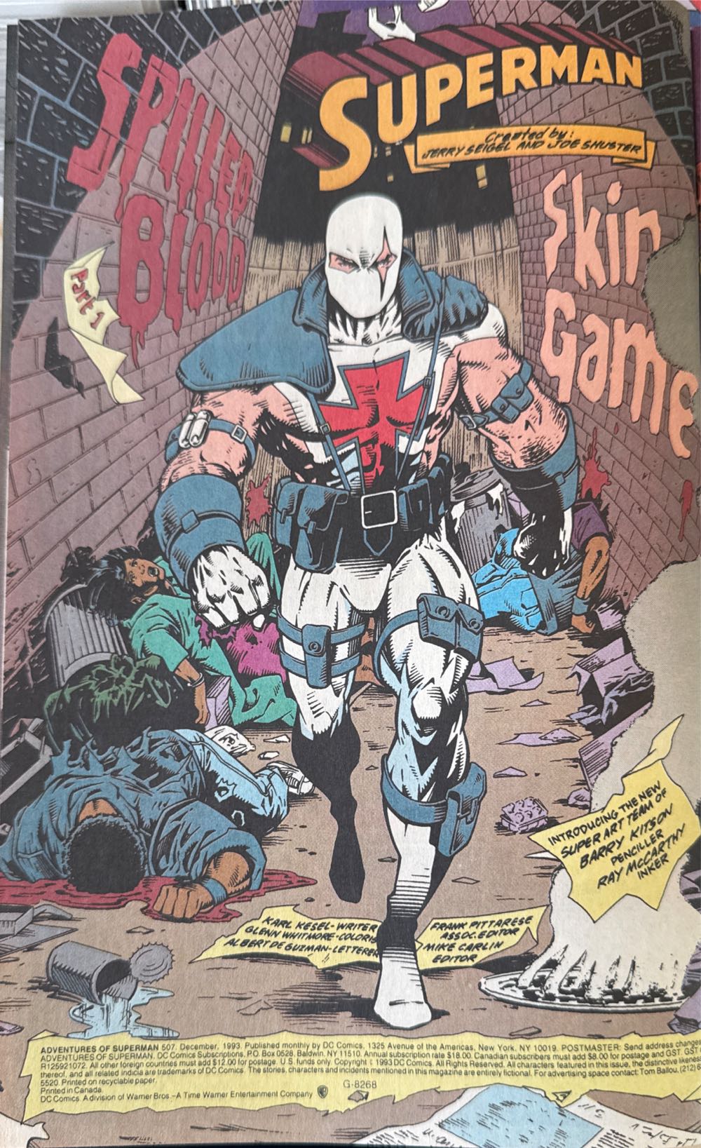 The Adventures Of Superman - DC (507 - Dec 1993) comic book collectible [Barcode 07099231140850] - Main Image 3