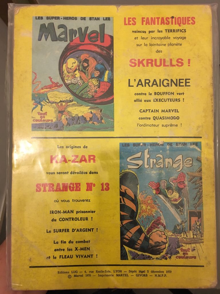 Strange - Editions LUG (12) comic book collectible - Main Image 2